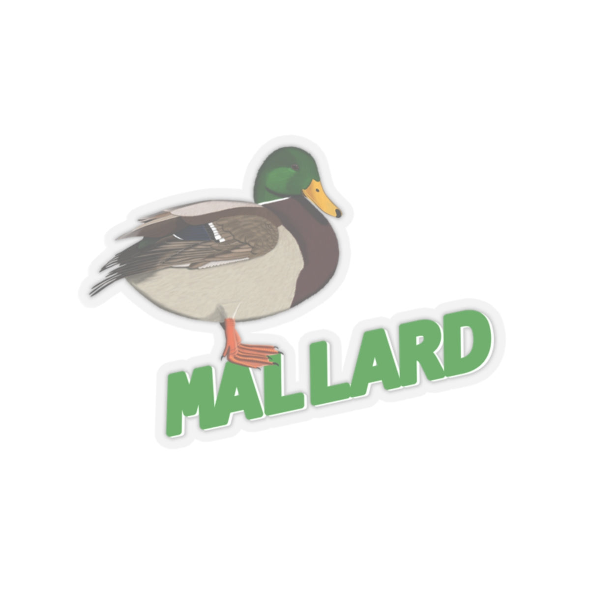 Mallard Sticker Bird Lover & Bird Watcher