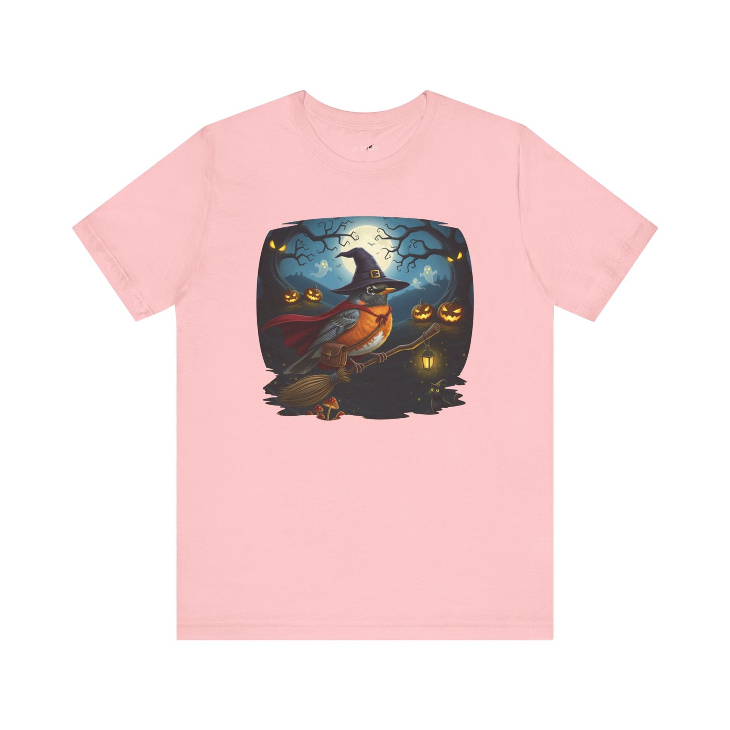 American Robin Halloween Bird T-Shirt - Spooky Halloween Costume for Bird Lovers