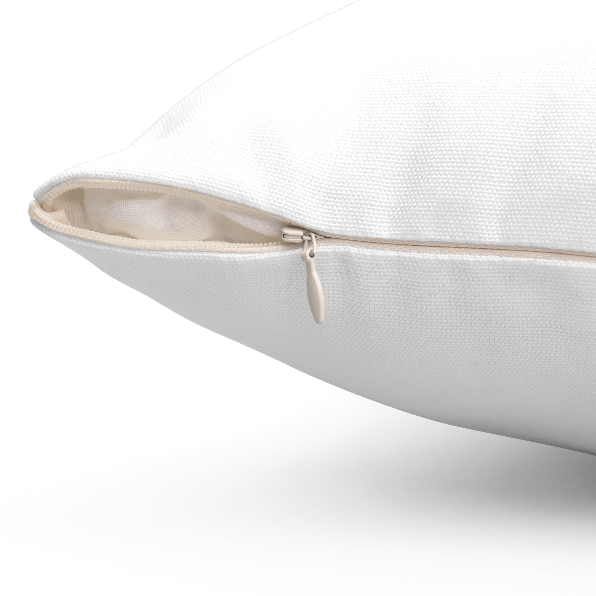 Mallard White Bird Throw Pillow 16"x16" - jz.birds