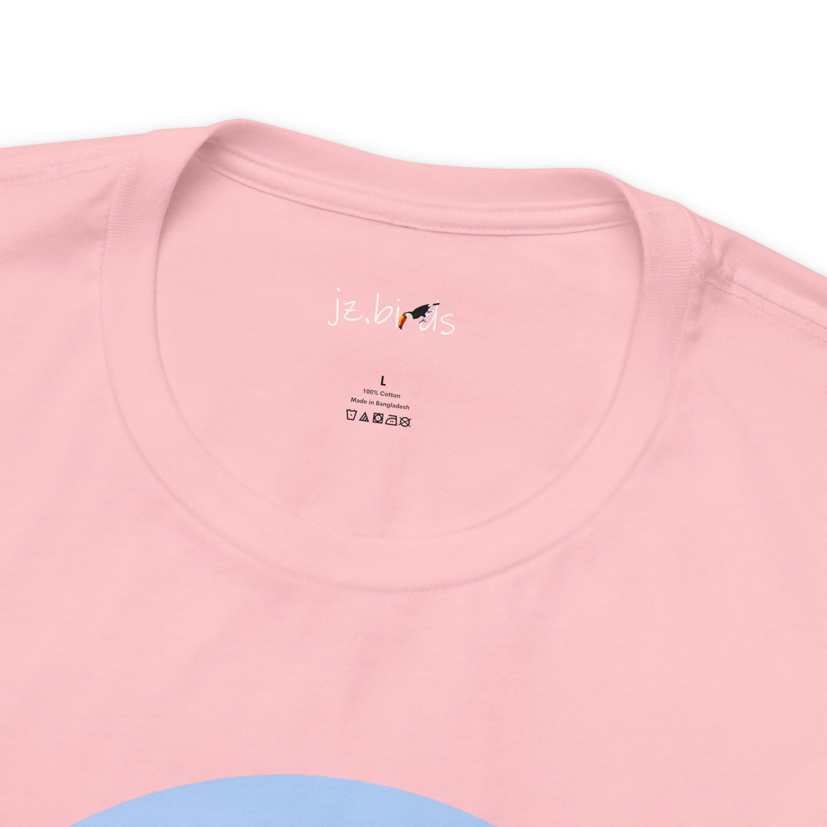 Chickadee and Summer Flowers Bird Tee
