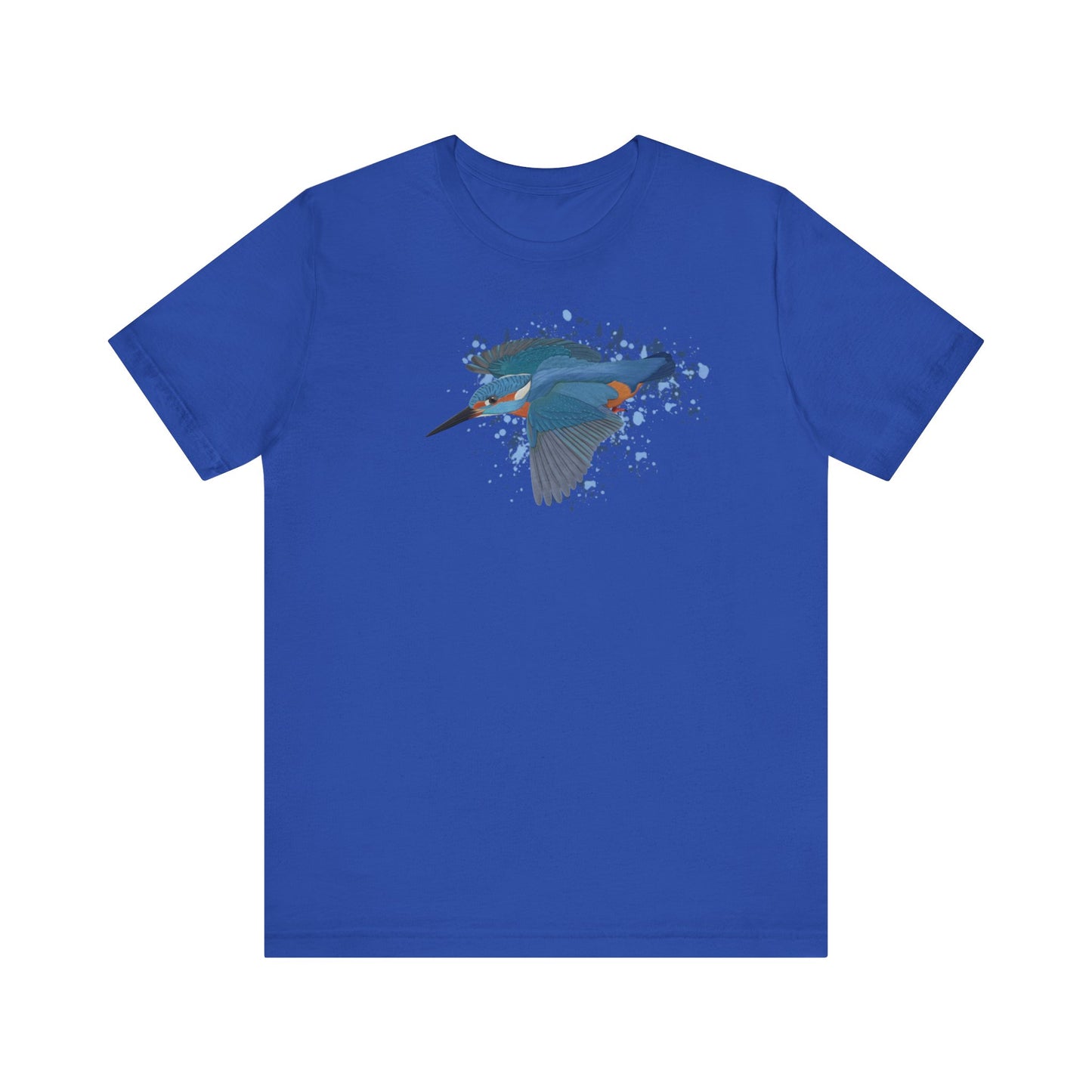 Eisvogel im Flug Vogel T-Shirt für Vogelfreunde