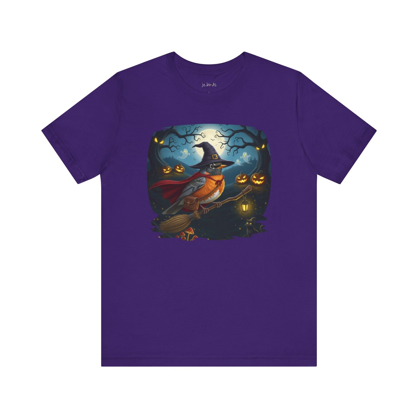 American Robin Halloween Bird T-Shirt - Spooky Halloween Costume for Bird Lovers