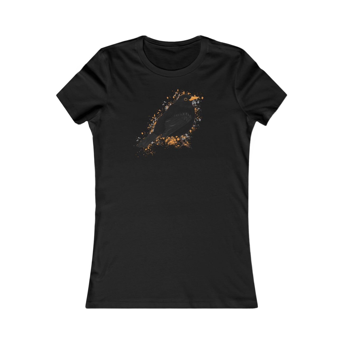 Amsel Vogel Frauen T-Shirt für Vogelfreundinnen