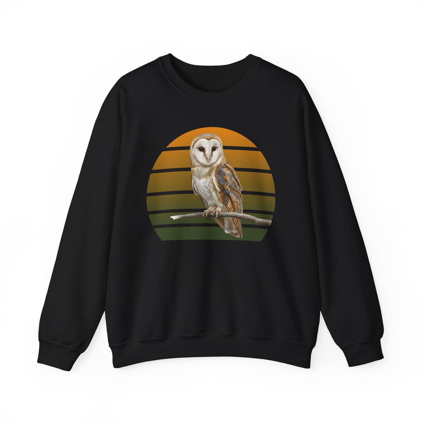 Barn Owl Sweatshirt | Bird Watcher Crewneck | Unisex Songbird Gift for Bird Lovers