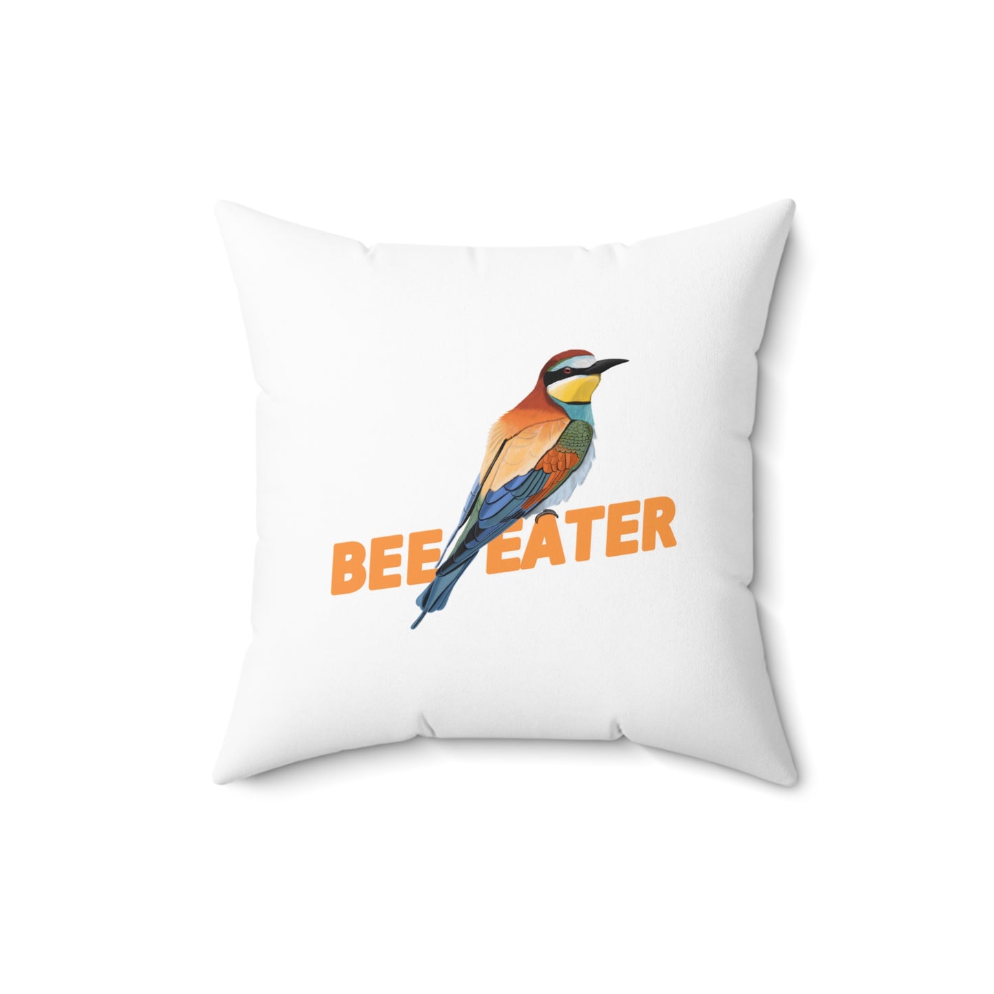 Bee-Eater Throw Pillow for Bird Lovers & Bird Watchers