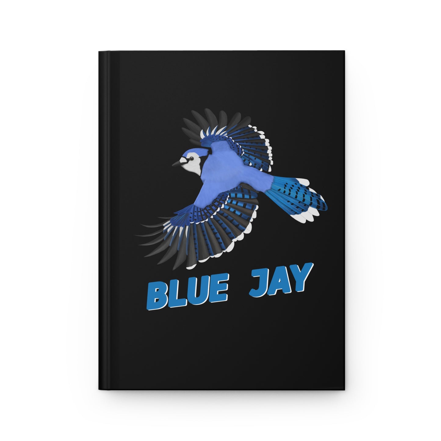 Blue Jay Bird Hardcover Journal 150 Pages A5 for Bird Lovers & Bird Watchers