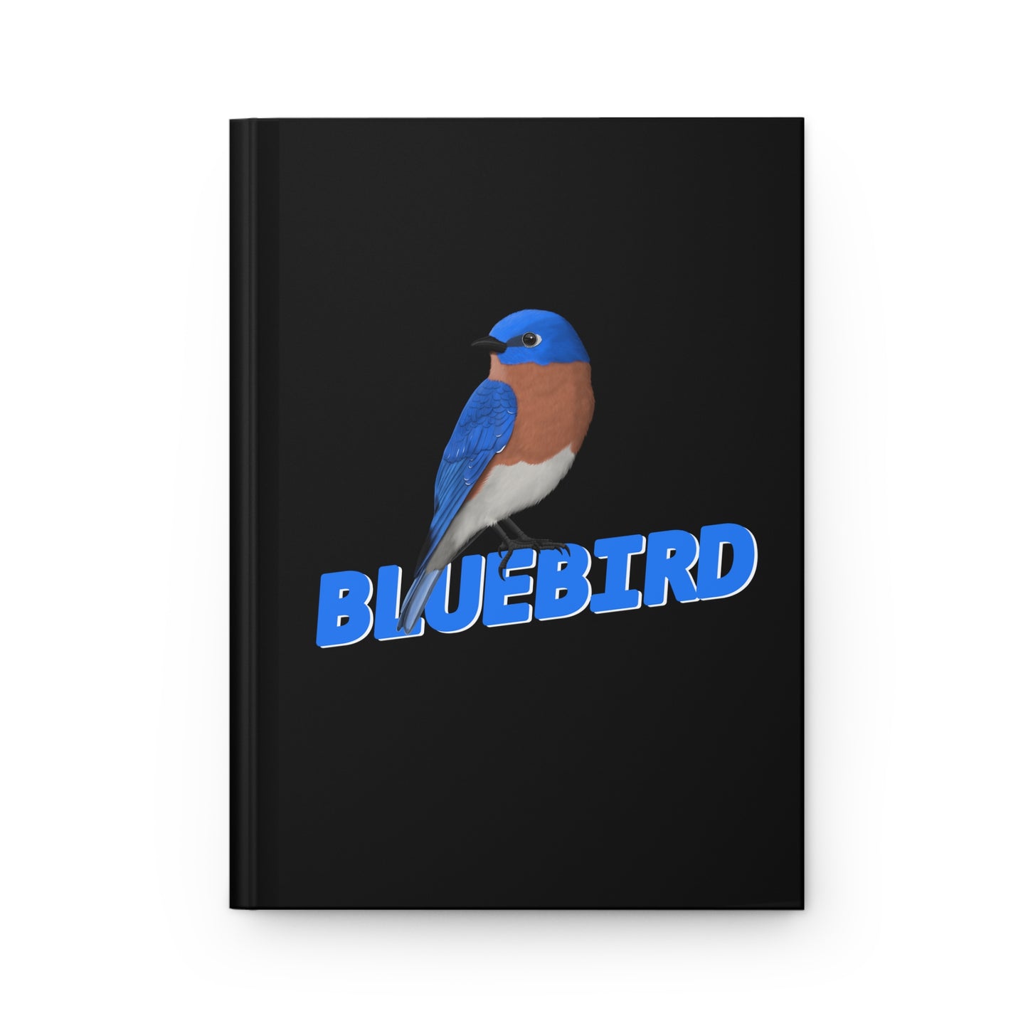 Bluebird Bird Hardcover Journal 150 Pages A5 for Bird Lovers & Bird Watchers