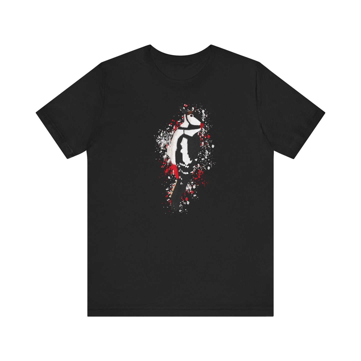 Buntspecht Vogel T-Shirt für Vogelfreunde