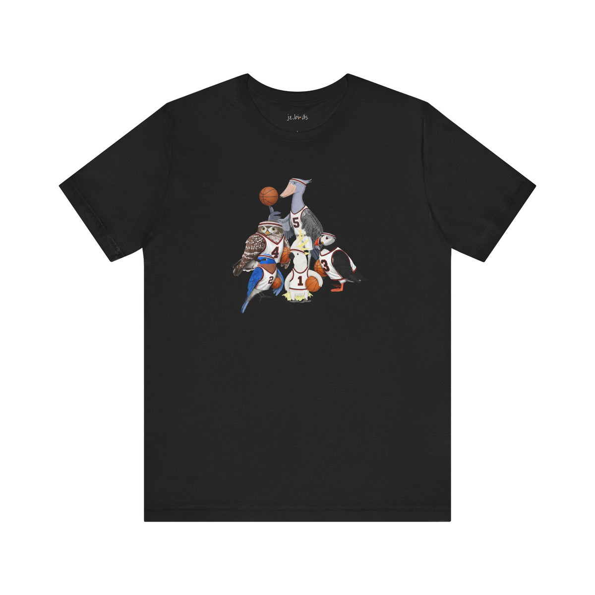 Funny Basketball Bird T-Shirt – Unique Hoops Fan Gift – Soft, Unisex Tee for Players & Fans