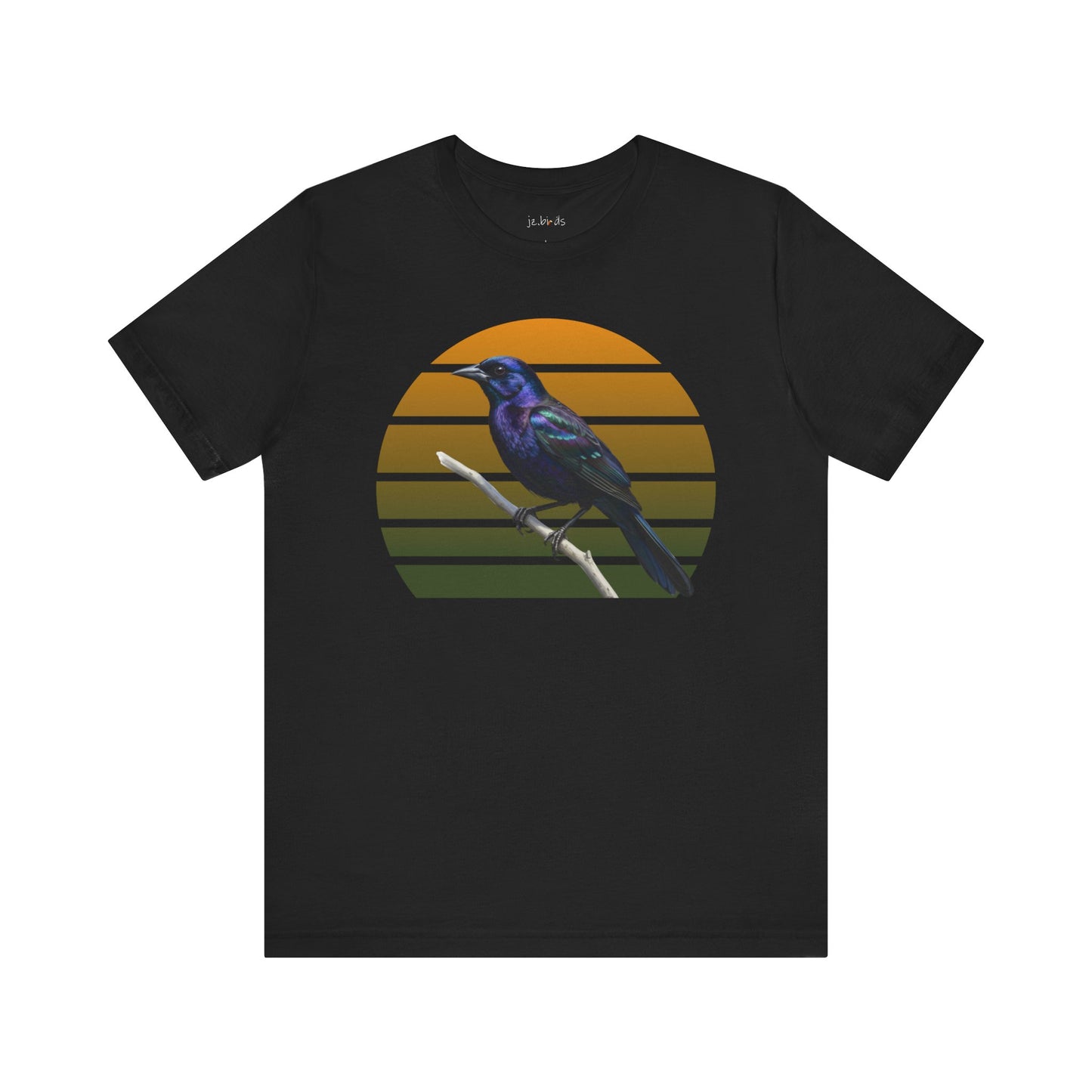 Grackle T-Shirt | Unisex Retail Fit Bird Lover Tee | Wildlife Birder Gift