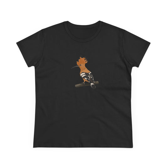 Hoopoe Bird Design for Birdwatchers and Bird Lovers Women's T-Shirt