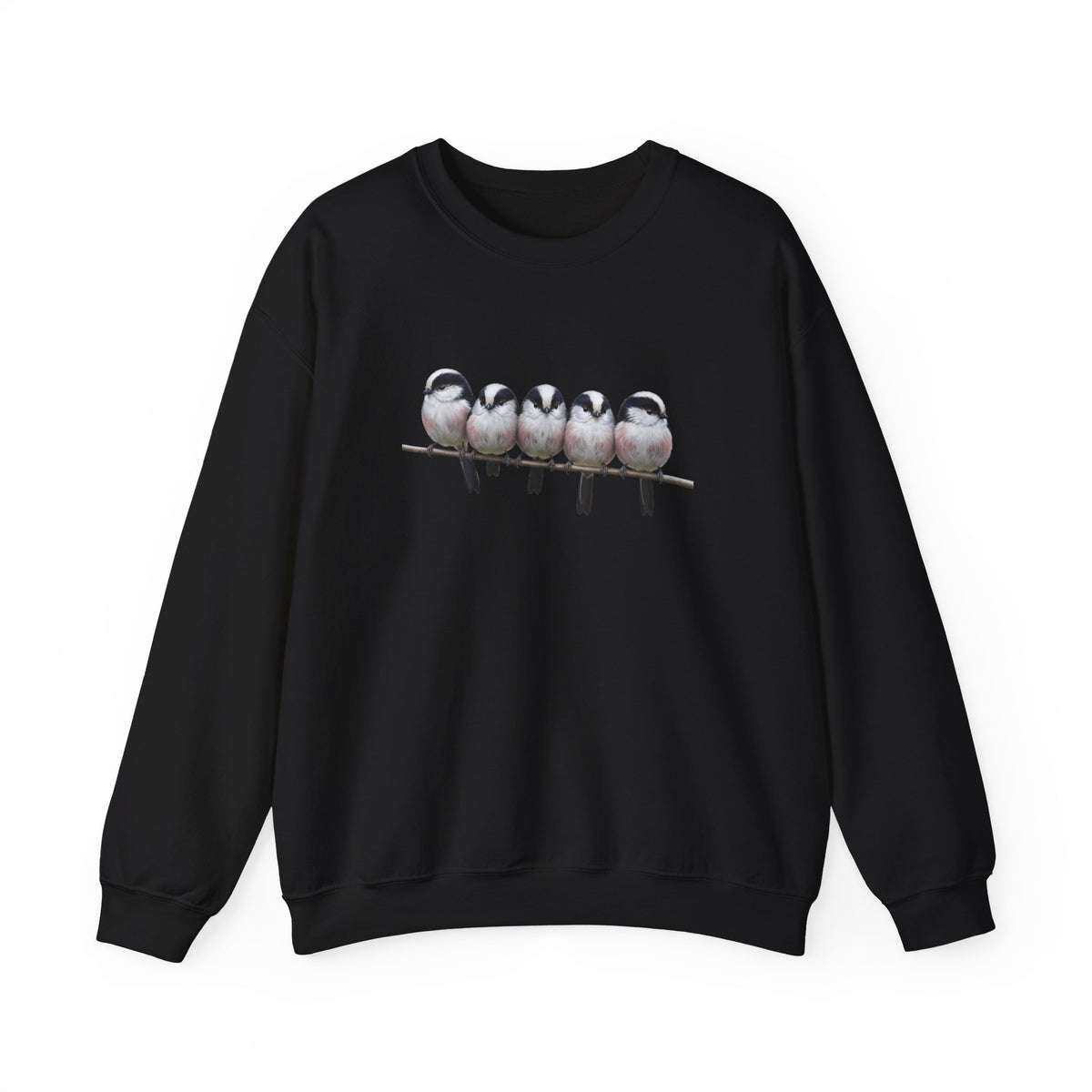 Long Tailed Titmouse Sweatshirt | Bird Watcher Crewneck | Unisex Songbird Gift for Bird Lovers