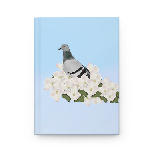 Pigeon Bird Hardcover Journal 150 Pages
