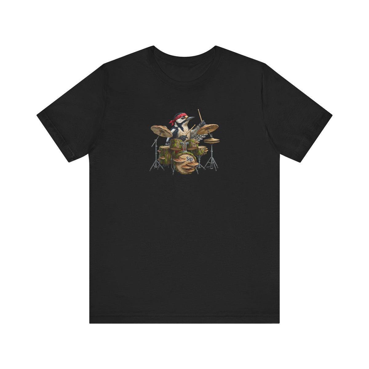 Sigi Specht (Drums) – Offizielles Die Gartenvögel Premium T-Shirt