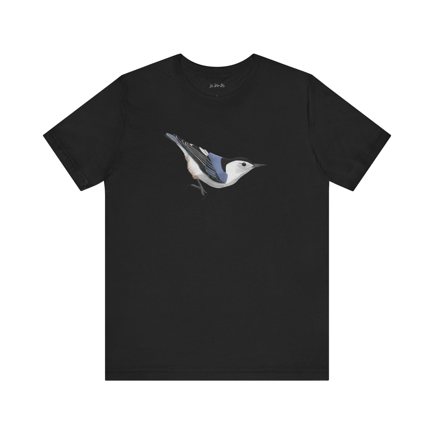 White Breasted Nuthatch Birding & Birdwatching Bird T-Shirt