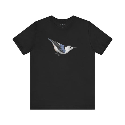 White Breasted Nuthatch Birding & Birdwatching Bird T-Shirt