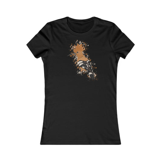 Wiedehopf Vogel Frauen T-Shirt für Vogelfreundinnen