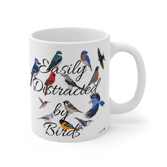 Mugs with Birds for Birding and Birdwatching