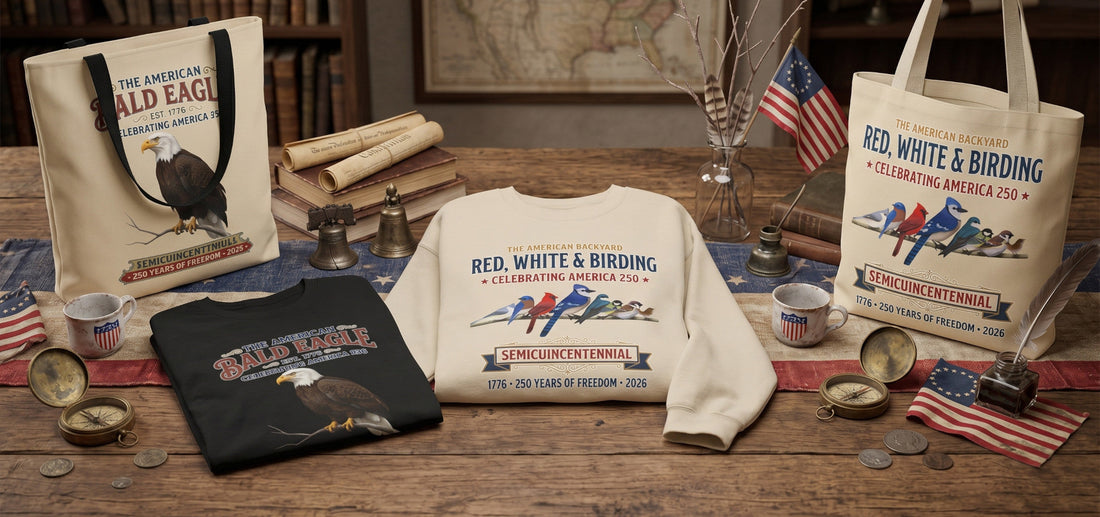 Celebrate US 250th Anniversary: Nature's Red, White & Blue