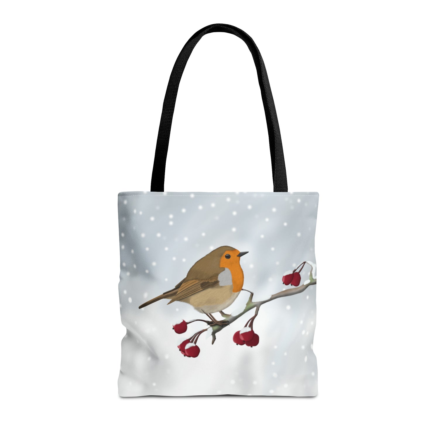 bird art all over print tote bags
