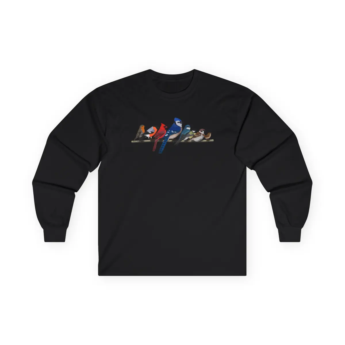 Long Sleeve T-Shirt for Birding Birdwatching