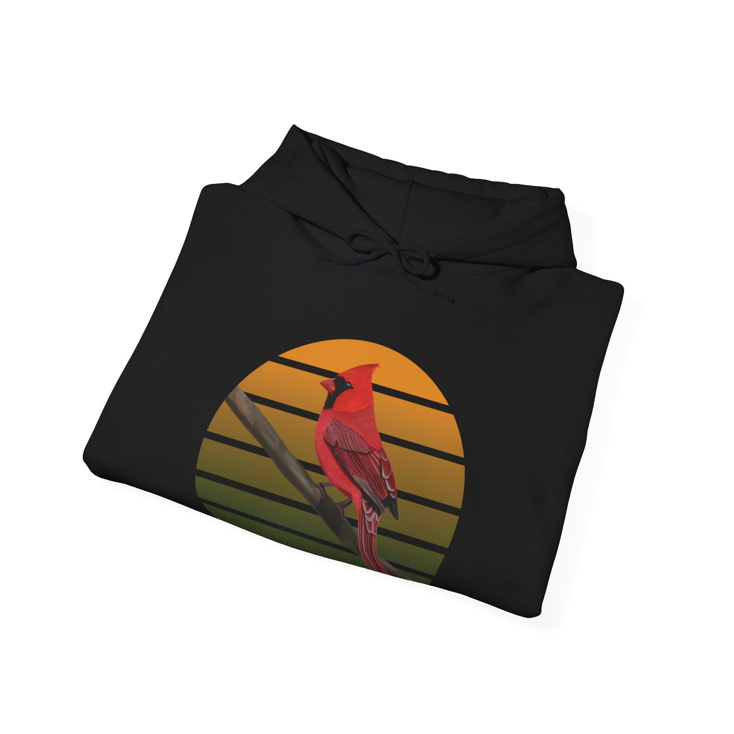 Cardinal Bird Hoodie