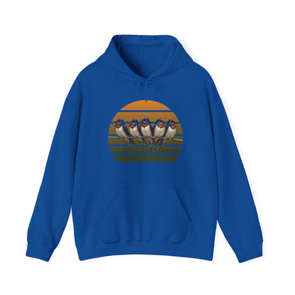 Barn Swallow Hoodie Bird Lover & Bird Watcher | Unisex Sweater | Gift for Bird Lovers