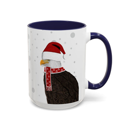 Bald Eagle Christmas Bird Coffee Mug