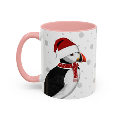 Puffin Christmas Bird Coffee Mug