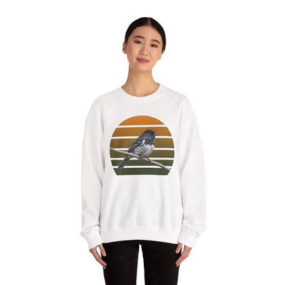 Dark-Eyed Junco Sweatshirt | Cozy Winter Birder Pullover | Snow Bird Crewneck Gift