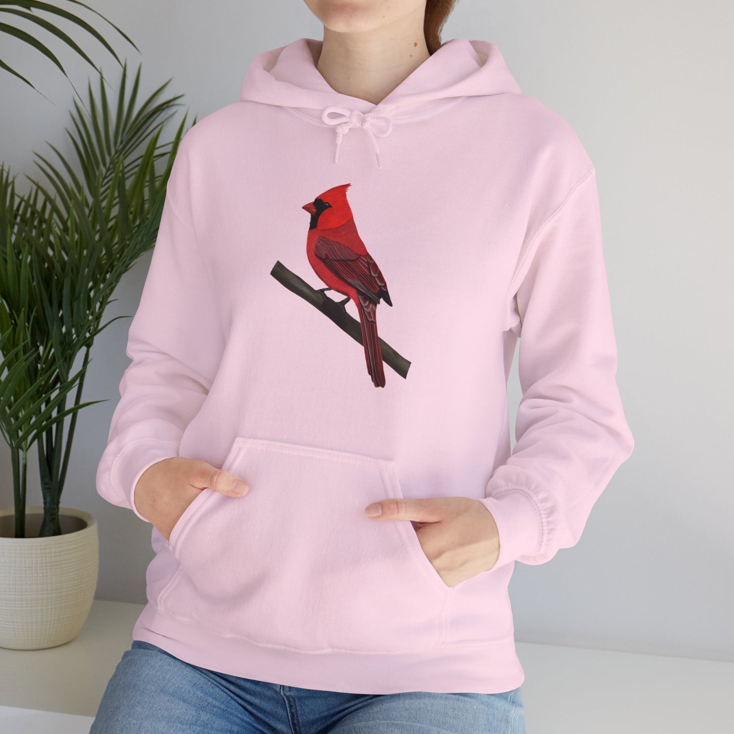 Cardinal Bird Birdwatching Birder Hoodie