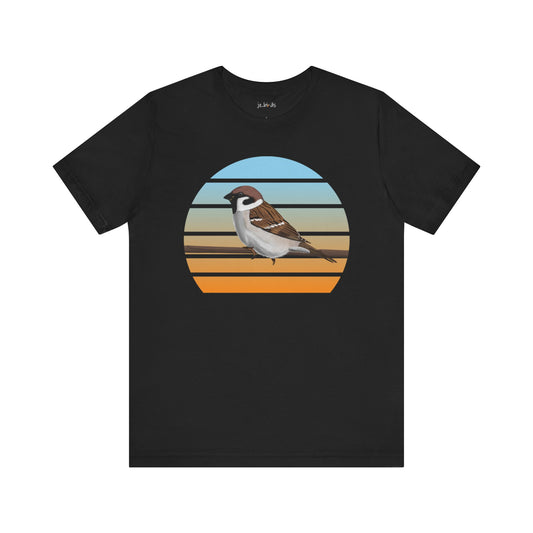 Tree Sparrow Birdwatcher Bird T-Shirt