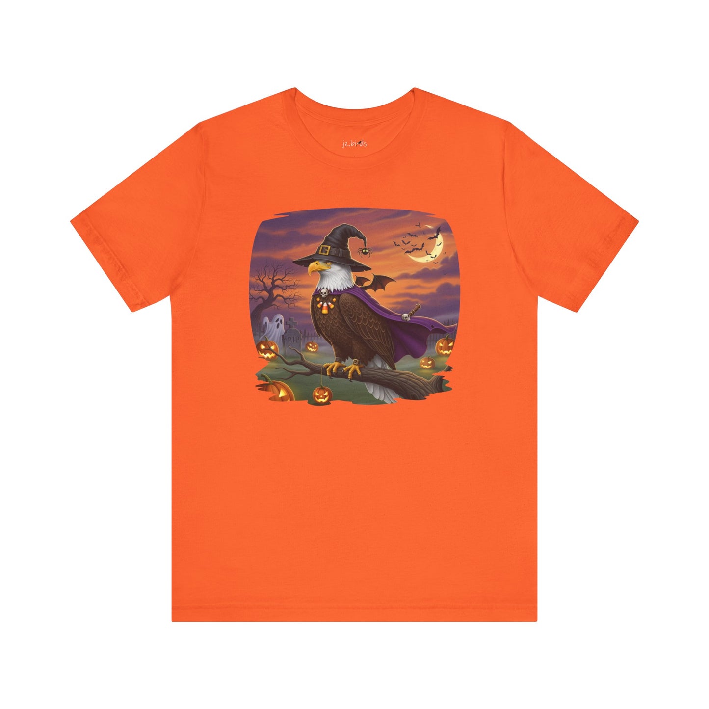 Bald Eagle Halloween Bird T-Shirt - Spooky and Funny Halloween Costume for Bird Lovers