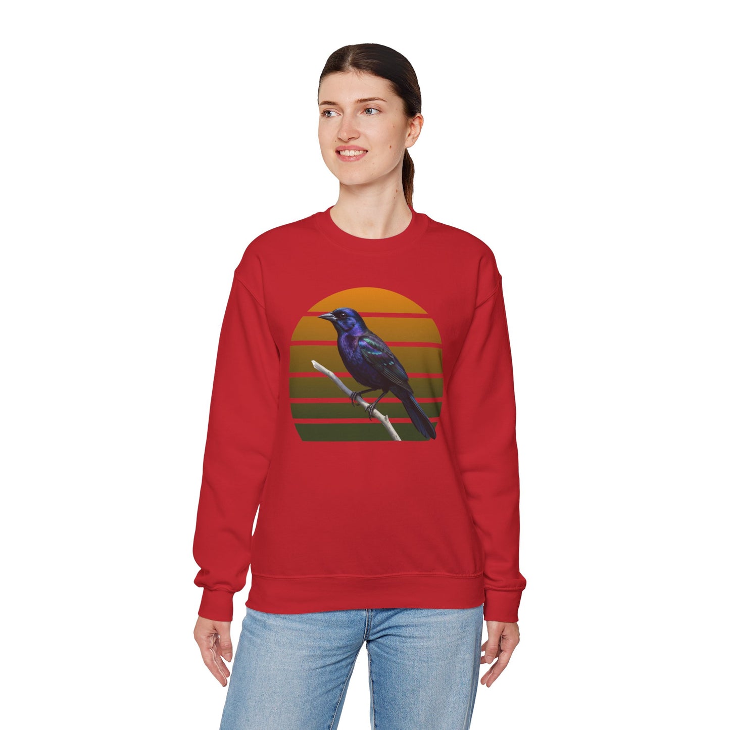 Grackle Sweatshirt | Common Grackle Birder Gift | Great-Tailed Bird Lover Crewneck