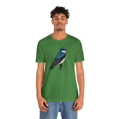 Tree Swallow Bird Tee - jz.birds