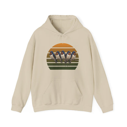 Barn Swallow Hoodie Bird Lover & Bird Watcher | Unisex Sweater | Gift for Bird Lovers