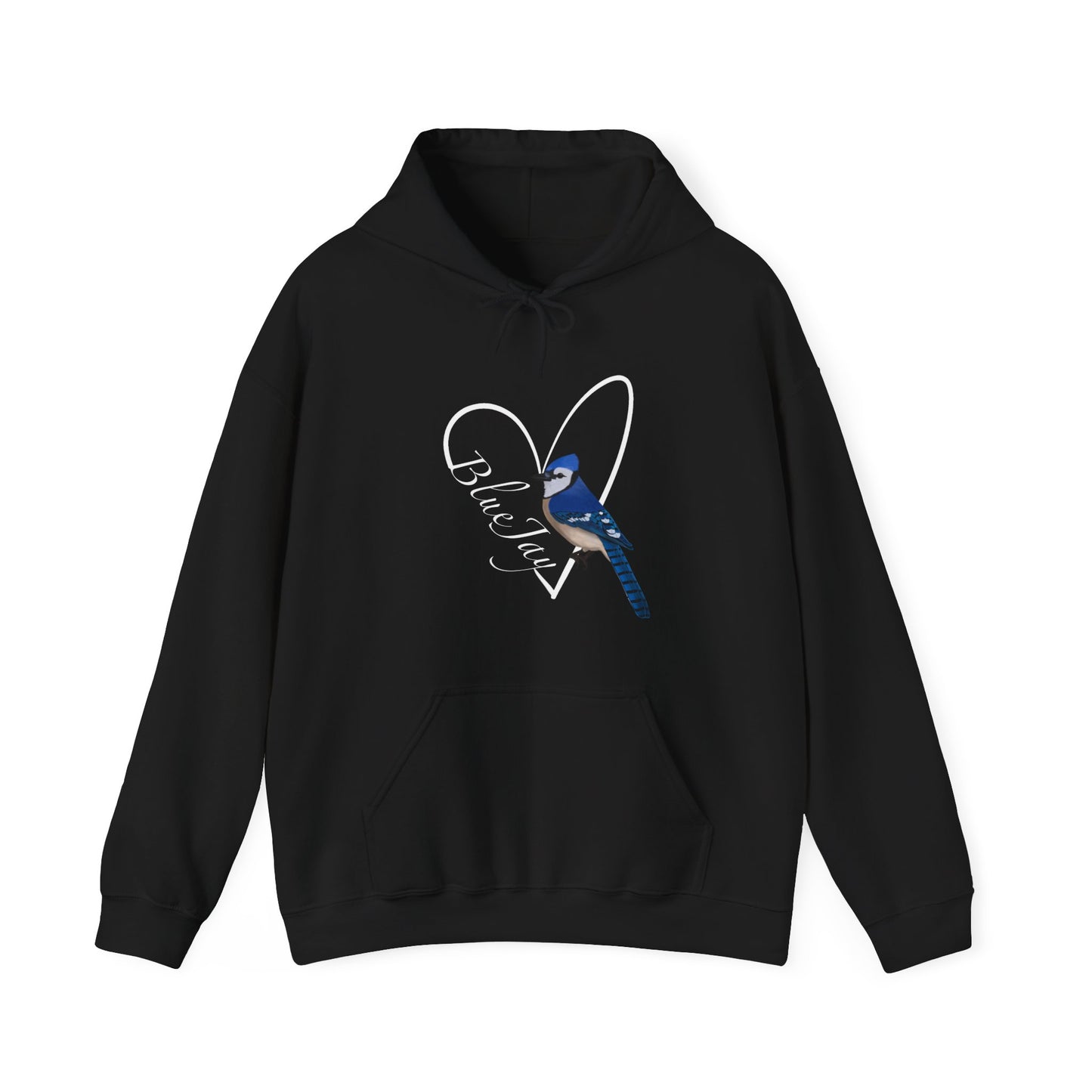 blue jay bird birdwatcher hoodie