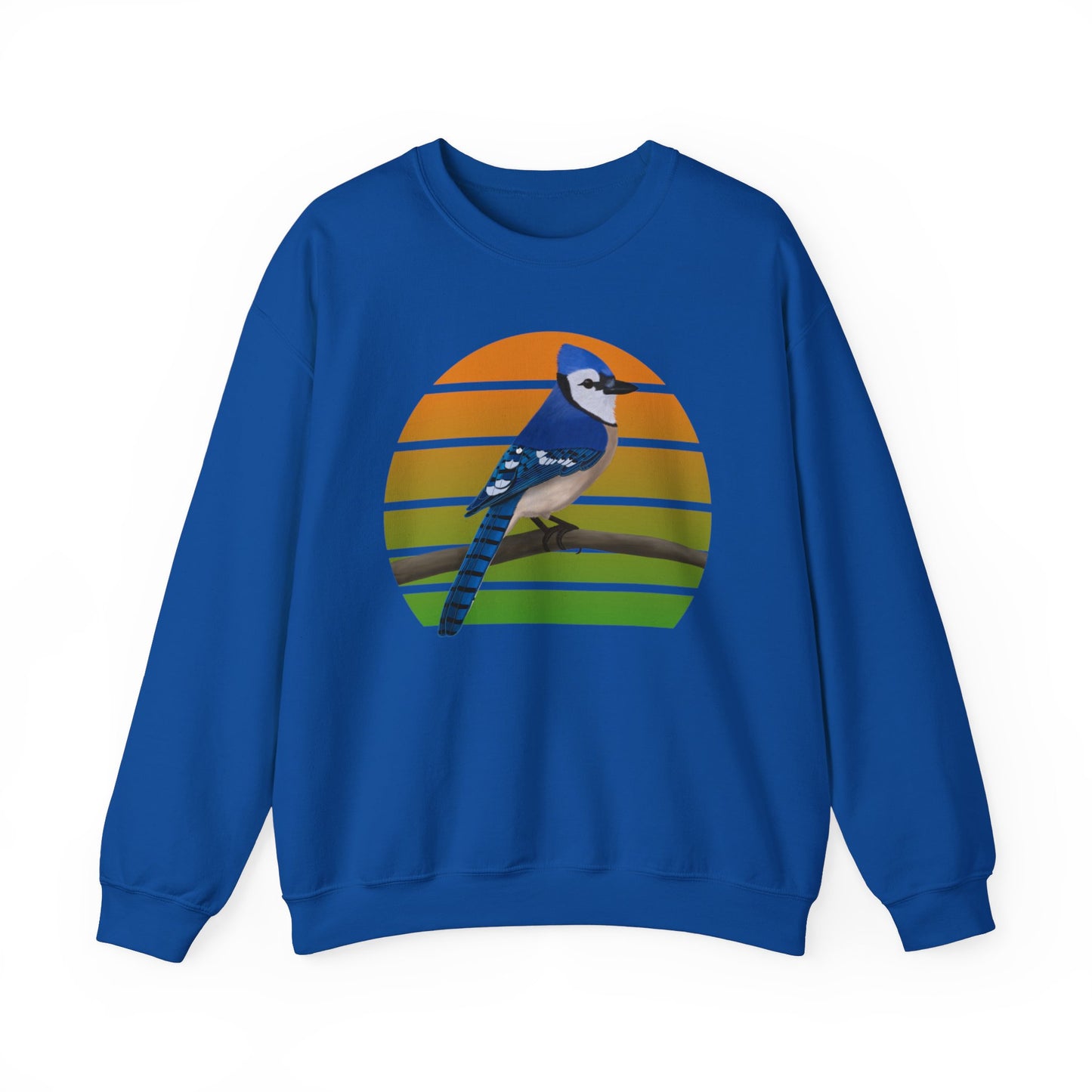 Blue Jay Birdlover Ornithologist Bird Sweatshirt