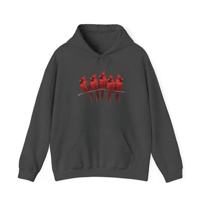 Cardinals Hoodie Bird Lover & Bird Watcher | Unisex Sweater | Gift for Bird Lovers
