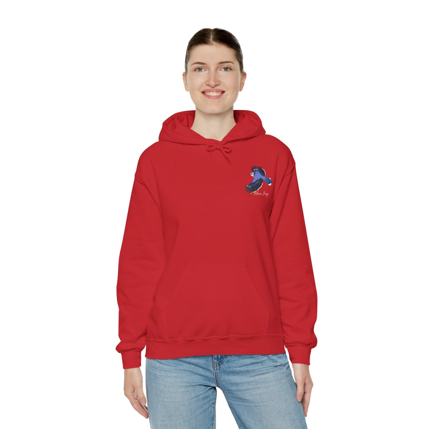 Blue Jay Birding Birdwatching Bird Hoodie