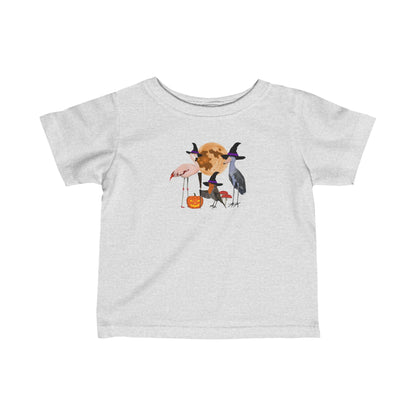 Robin Flamingo Shoebill Halloween Bird Baby & Toddler T-Shirt