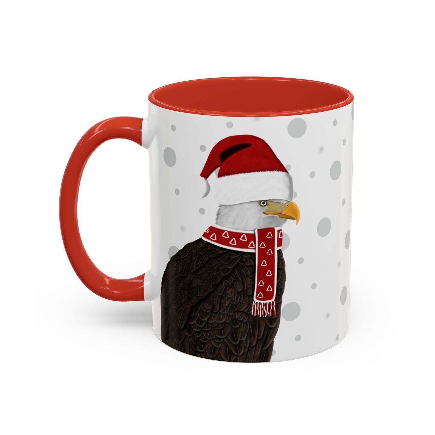 Bald Eagle Christmas Bird Coffee Mug