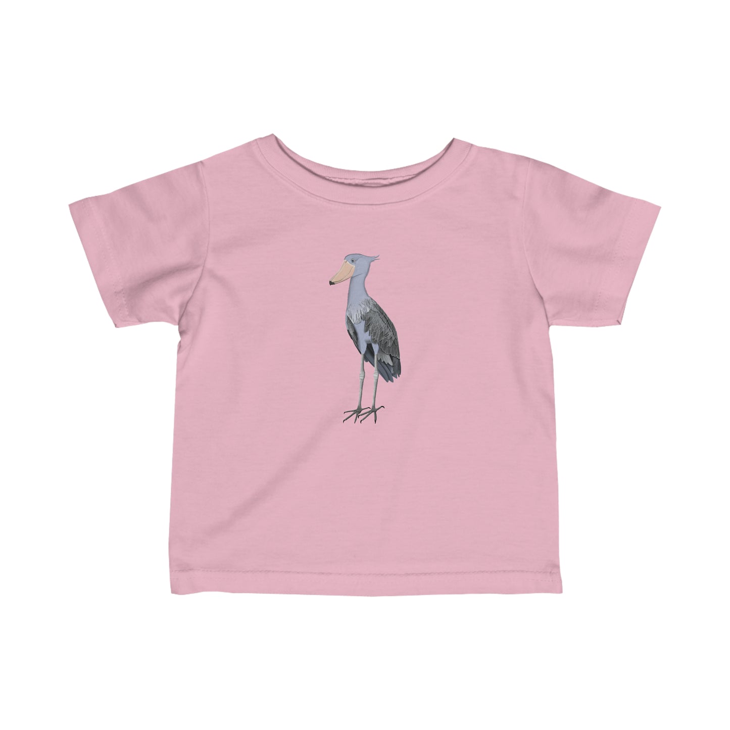 Shoebill Bird Baby & Toddler Fine Jersey Tee