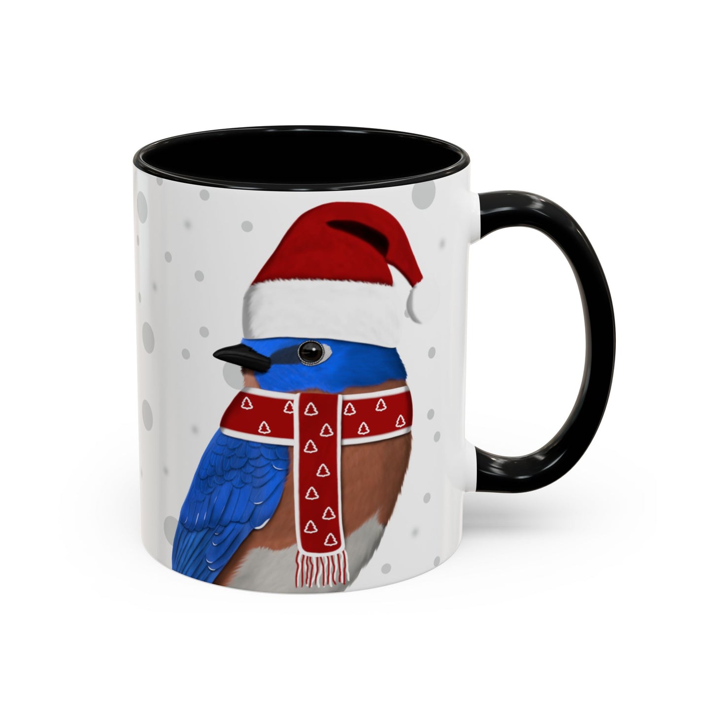 Bluebird Christmas Bird Coffee Mug