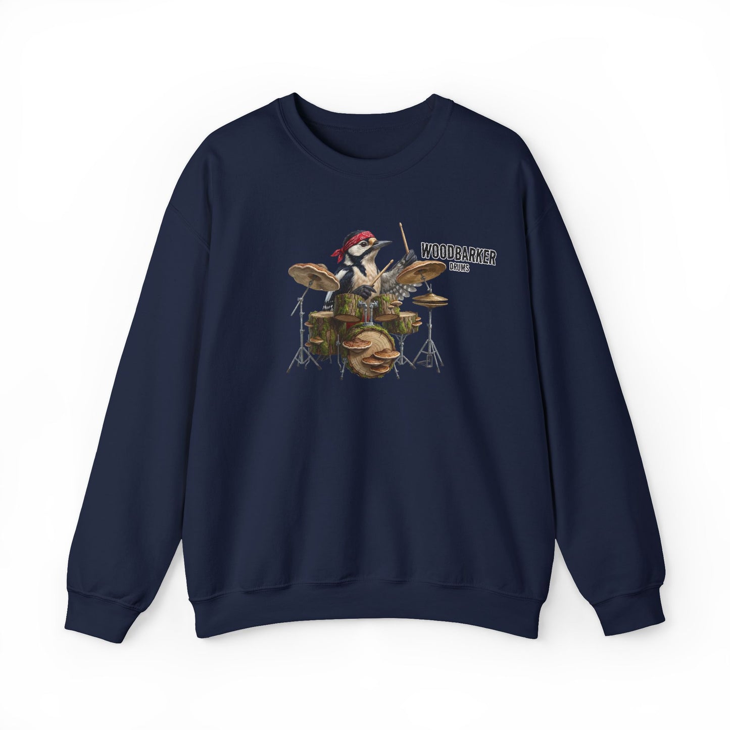 The Woodbarker Drummer Sweatshirt – The Backyard Birds