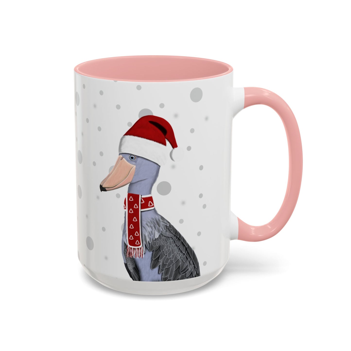 Shoebill Christmas Bird Coffee Mug