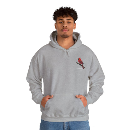 Cardinal Birding Birdwatching Bird Hoodie