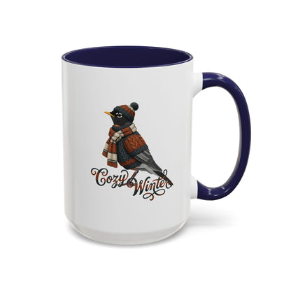 American Robin Ceramic Bird Coffee Mug – Custom Gift for Bird Watchers