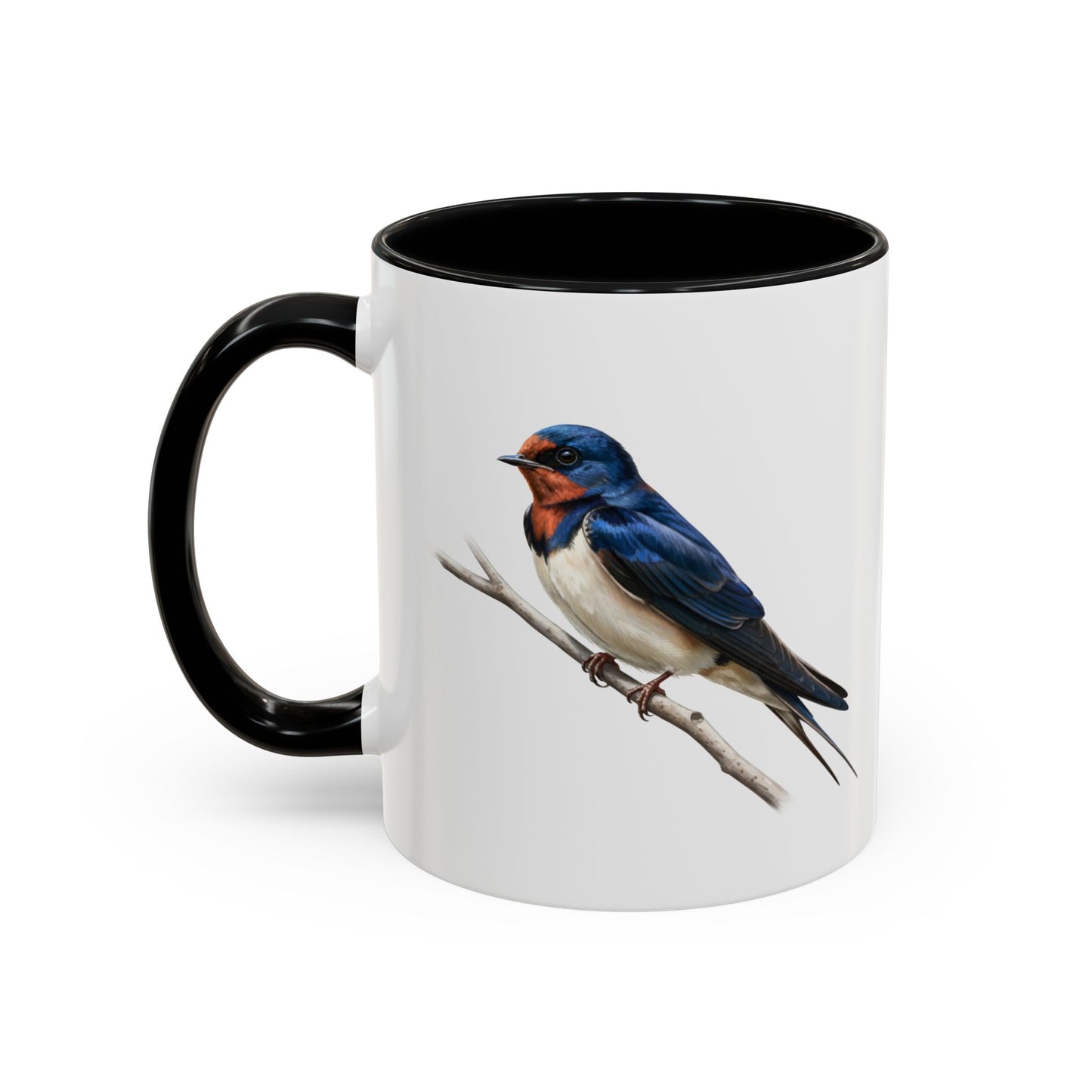 ツバメの陶器製コーヒーマグ – バードウォッチャーへのカスタムギフト