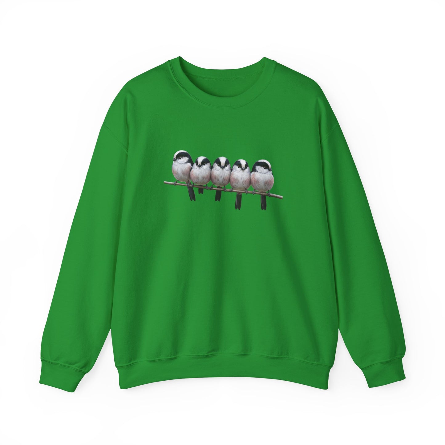 Long Tailed Titmouse Sweatshirt | Bird Watcher Crewneck | Unisex Songbird Gift for Bird Lovers